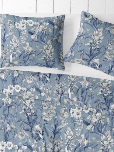 Detail modré květy