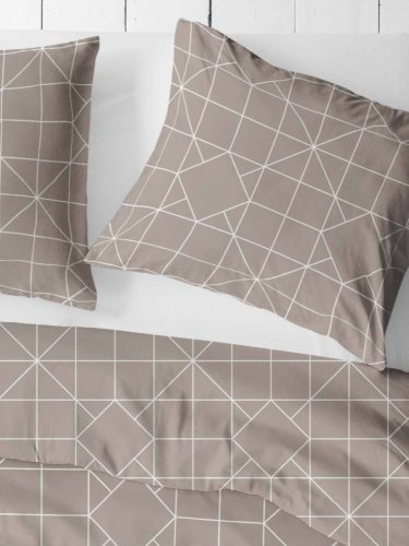 Detail kostky hnědé