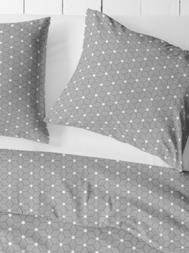 Detail puntíky šedé