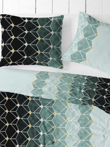 Detail tvary zelená